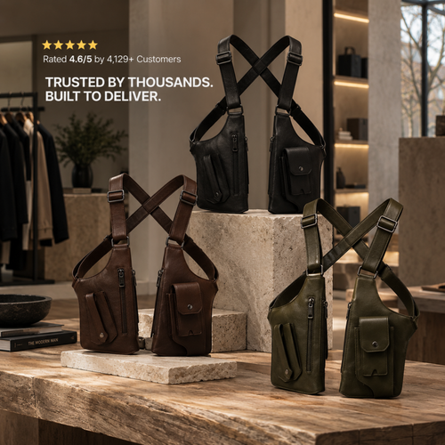 Folvani™ Premium Leather Shoulder Bag