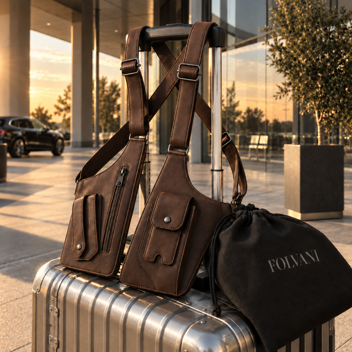 Folvani™ Premium Leather Shoulder Bag